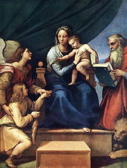 RAFFAELLO Sanzio Madonna with the Fish china oil painting image